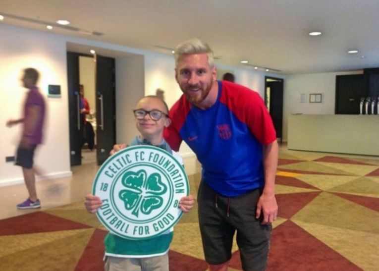 Ο μικρός Τζέι συνάντησε τον Μέσι – ΒΙΝΤΕΟ