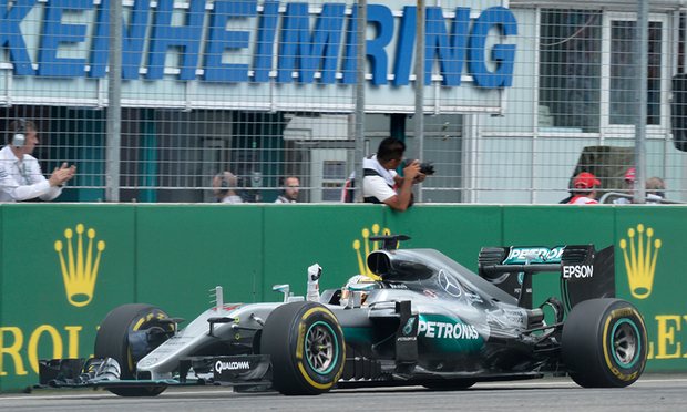 Ο Χάμιλτον νικητής στο Γκραν Πρι της Γερμανίας