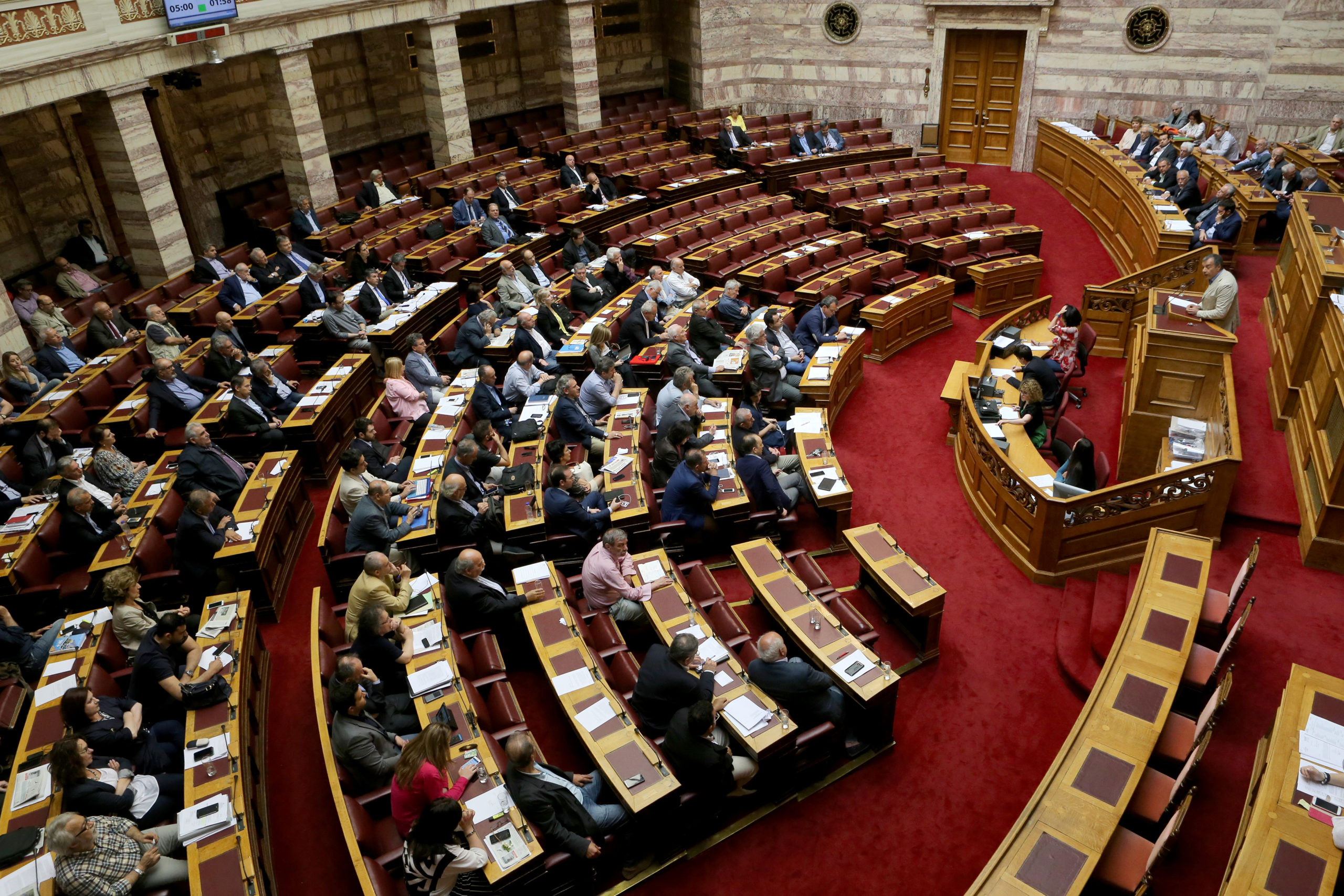 Βουλή: Τοποθετήσεις εισηγητών και ειδικών αγορητών για την αναλογική εκπροσώπηση των κομμάτων