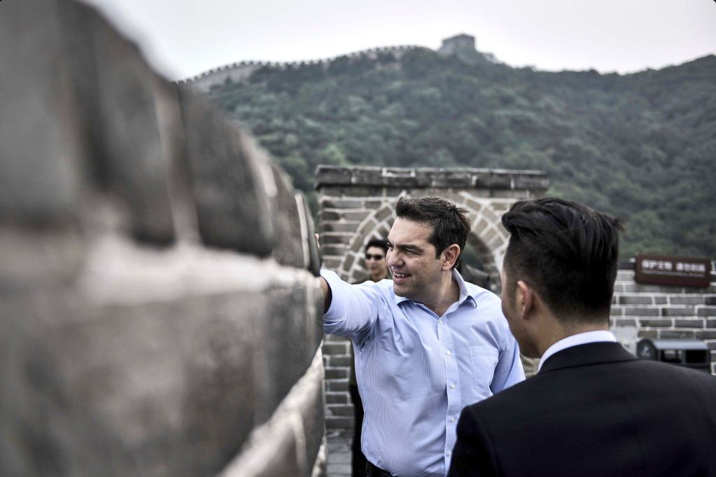 Το tweet του Τσίπρα από το Σινικό Τείχος – ΦΩΤΟ