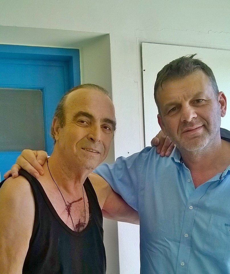Στο πλευρό του Γιώργου Βασιλείου ο Απόστολος Γκλέτσος – ΦΩΤΟ