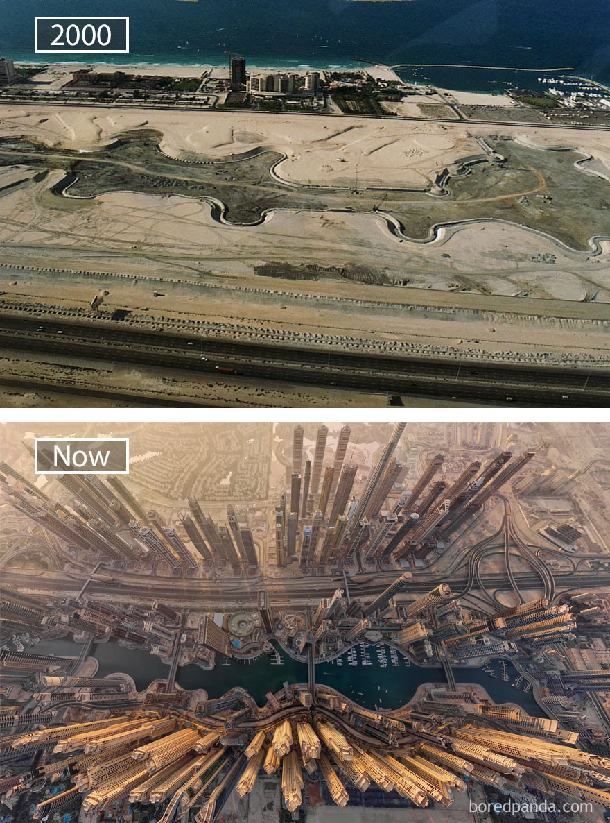 perierga.gr - Διάσημες πόλεις πριν και μετά την εντυπωσιακή αλλαγή τους!