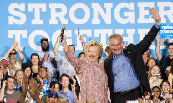 ΗΠΑ – Ο Τιμ Κέιν αποδέχτηκε επίσημα την υποψηφιότητα του αντιπροέδρου της Κλίντον