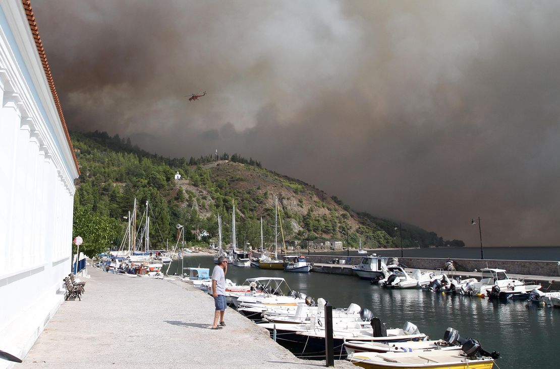 Ανυπολόγιστη είναι η καταστροφή στην Εύβοια – ΒΙΝΤΕΟ