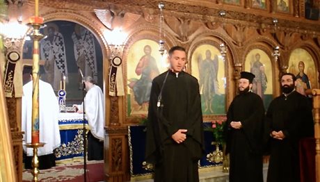 Θεσσαλονίκη – Το “Πάτερ Ημών” στα αγγλικά είπε 21χρονος από τη Βοστώνη