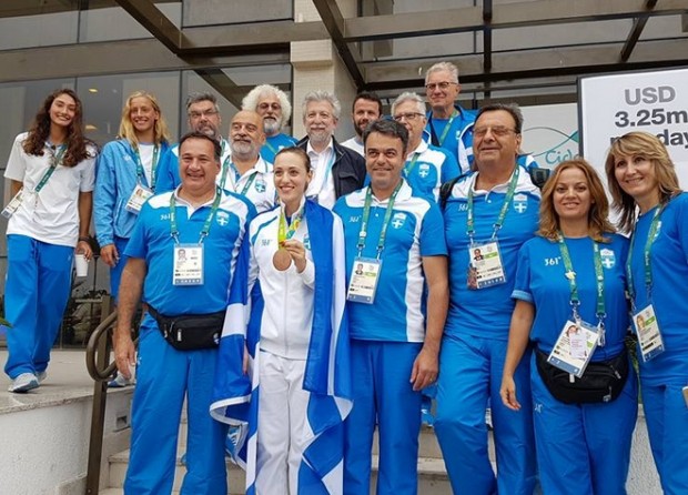 Αποθεώθηκε η Κορακάκη στο Ολυμπιακό Χωριό – ΒΙΝΤΕΟ