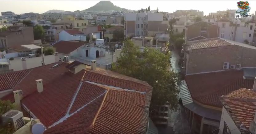 Τα Αναφιώτικα της Πλάκας σε ένα εκπληκτικό βίντεο από ψηλά