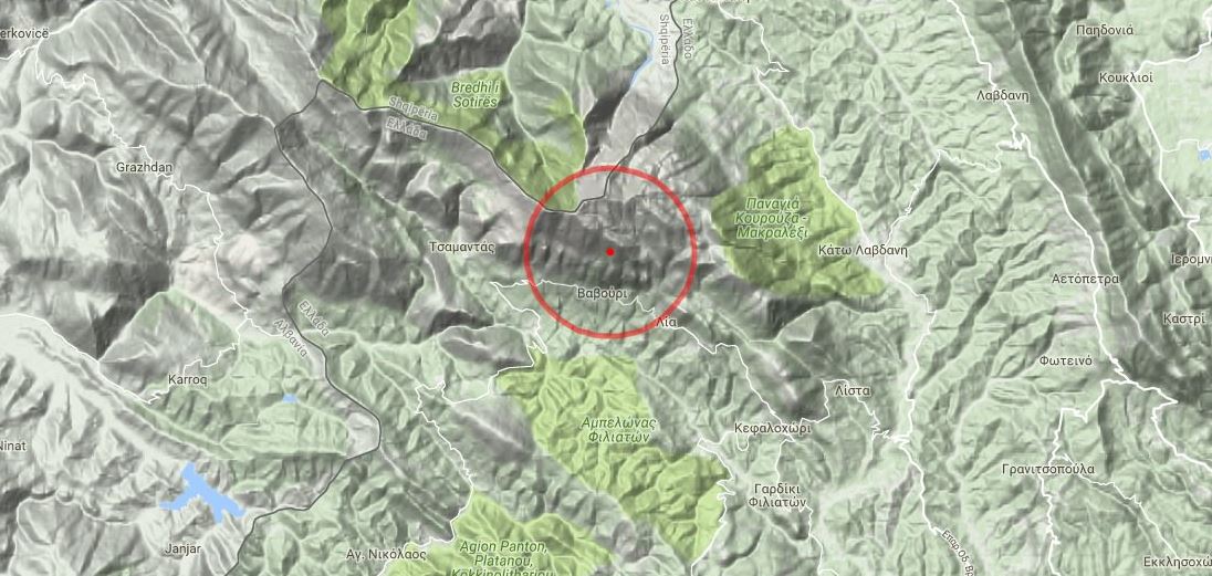 Φωτιά στο Βαβούρι Θεσπρωτίας