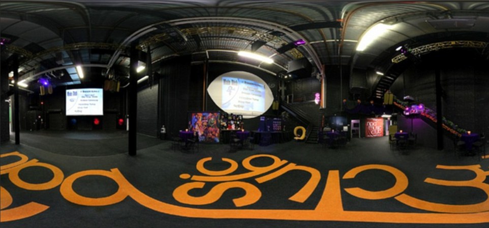 Another room in the $10million Paisley Park estate showed Prince's creative side, with large projectors and screens on the walls