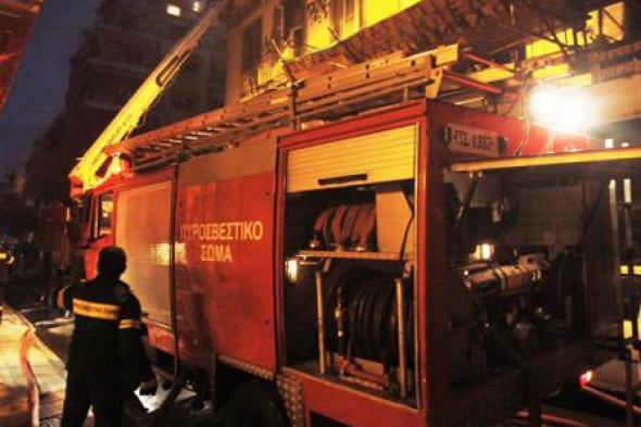 Σε εξέλιξη πυρκαγιά στο Μενίδι