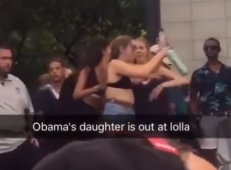 Χόρεψε και διασκέδασε με την ψυχή της η κόρη του Ομπάμα – ΒΙΝΤΕΟ