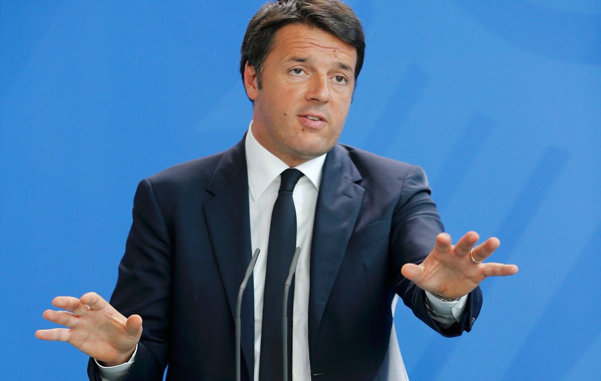 Ο Ρέντσι υποσχέθηκε την ανοικοδόμηση των περιοχών που ισοπεδώθηκαν από τον φονικό σεισμό