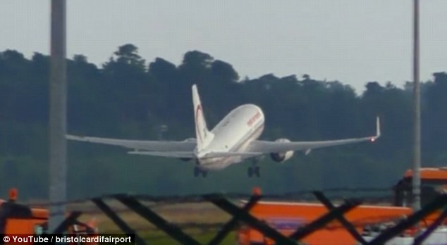 Τρομακτική απογείωση αεροσκάφους – ΒΙΝΤΕΟ