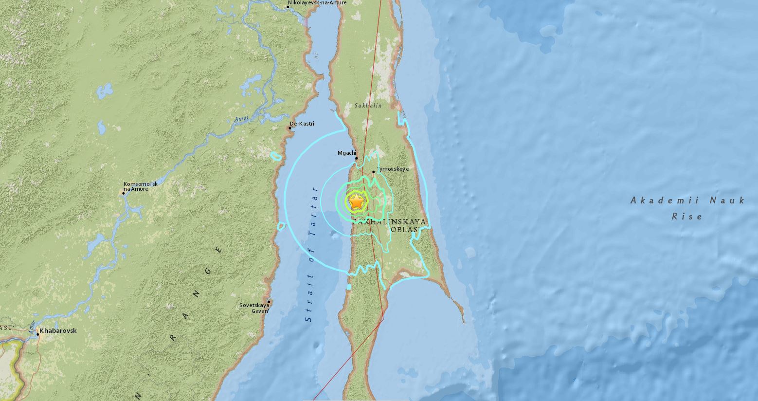 Σεισμός 5,9 Ρίχτερ στη Ρωσία