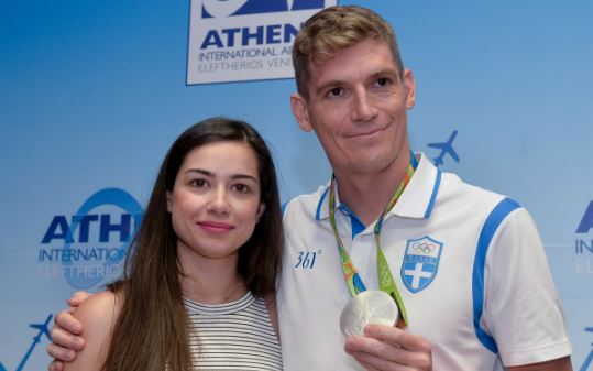 Το πρώτο του παιδί περιμένει ο αργυρός Ολυμπιονίκης Σπύρος Γιαννιώτης