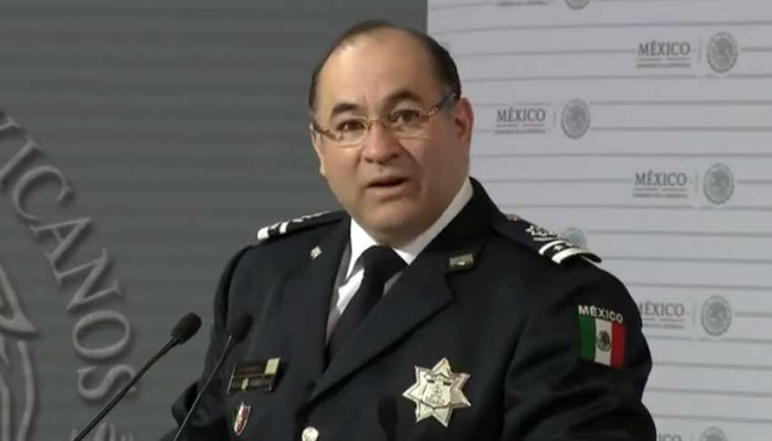 Μεξικό – Καθαιρέθηκε ο αρχηγός της ομοσπονδιακής αστυνομίας