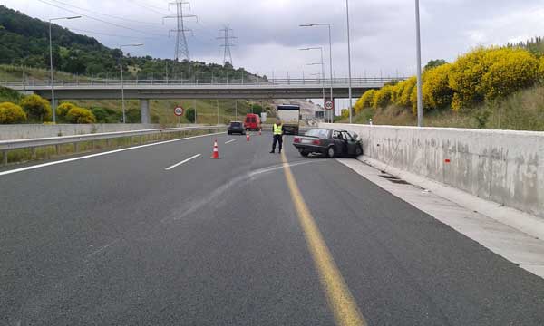 Τροχαίο με έξι τραυματίες το πρωί στην Εγνατία