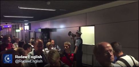 ΒΙΝΤΕΟ από την εκκένωση του αεροδρομίου της Φρανκφούρτης