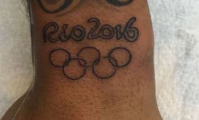 Ποιος αθλητής έκανε τατουάζ το «Rio 2016» στο χέρι του; – ΦΩΤΟ