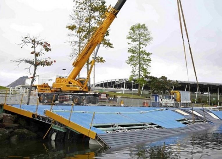 Κατέρρευσε εξέδρα ιστιοπλοΐας στο Ρίο – ΦΩΤΟ