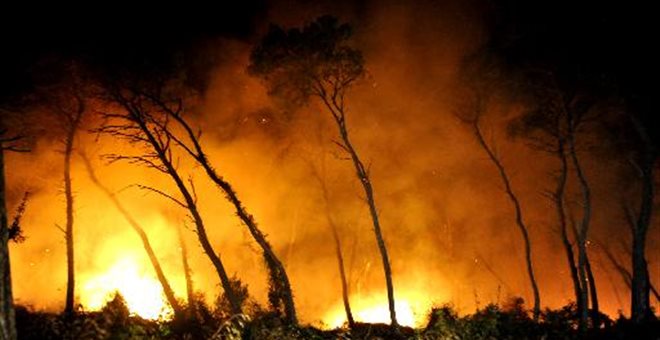 Πυρκαγιά σε εξέλιξη στο Κιλκίς