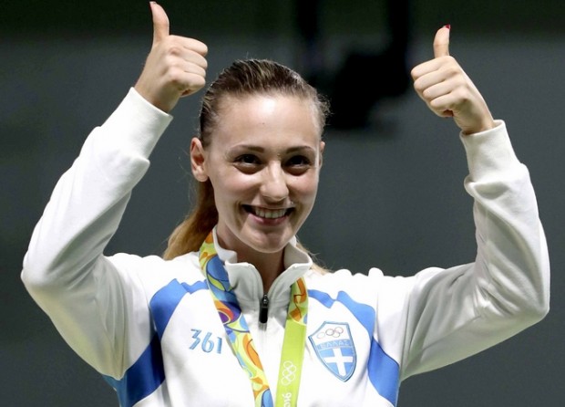 Η Ολυμπιονίκης Άννα Κορακάκη στον Real Fm 97,8