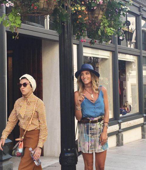 Η Οικονομάκου στην παραλία της Σάντα Μόνικα – ΦΩΤΟ