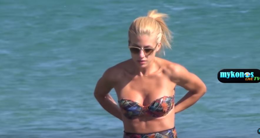 Η Αραβανή στην παραλία – ΒΙΝΤΕΟ