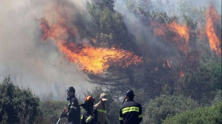Φωτιά στην Κεφαλονιά