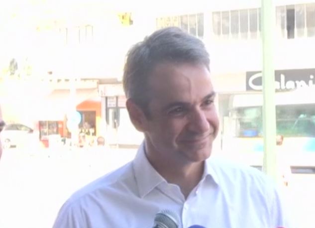 Ο Μητσοτάκης στα νέα γραφεία της ΝΔ: Μπορούμε να βάλουμε σε τάξη και τη χώρα – ΦΩΤΟ