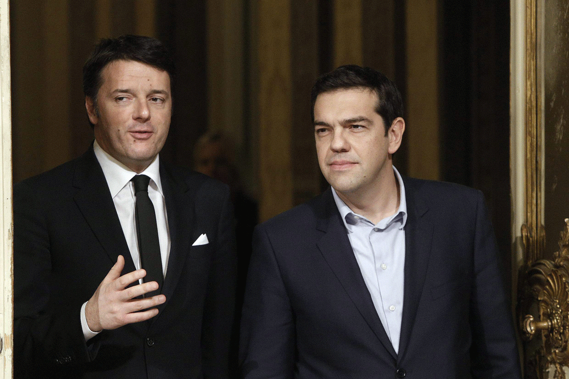 Μήνυμα συμπαράστασης του Τσίπρα στον Ρέντσι για τον σεισμό στην Ιταλία