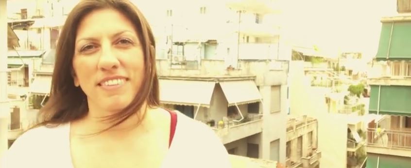 Η Ζωή Κωνσταντοπούλου σε ΒΙΝΤΕΟ από το κινητό της καλεί τον κόσμο σε νέες συναντήσεις