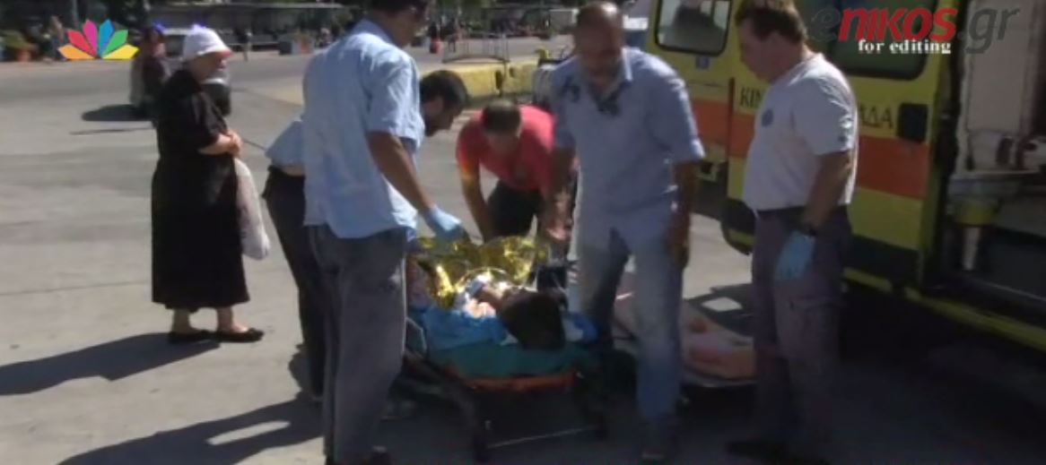 ΒΙΝΤΕΟ από τη μεταφορά των τραυματιών στο λιμάνι του Πειραιά