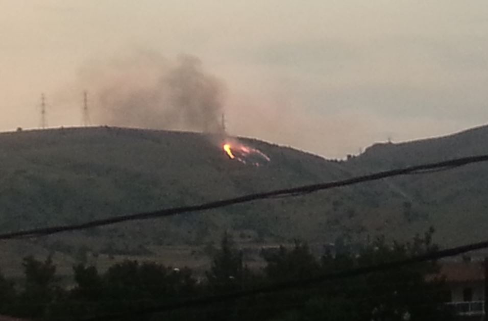 Κεραυνοί άναψαν… φωτιές στην Χαλκιδική