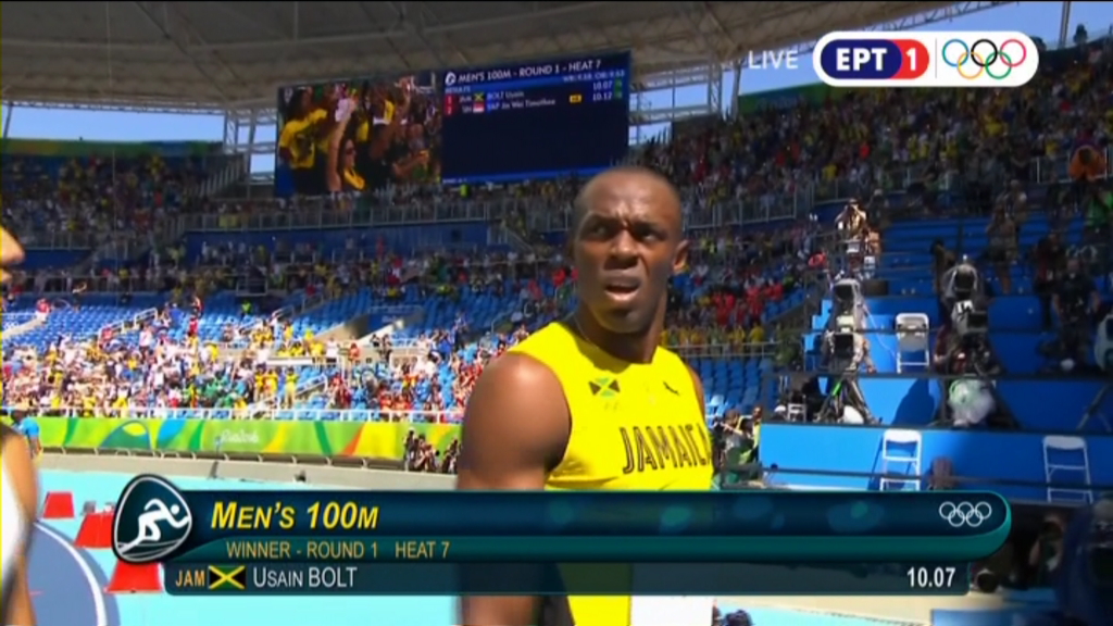 Τερμάτισε… περπατώντας ο Μπολτ