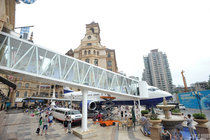 Boeing 737 έγινε εστιατόριο πολυτελείας στην Κίνα – ΦΩΤΟ