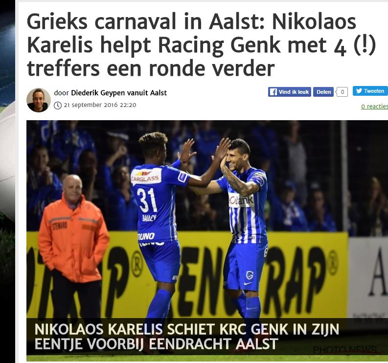 Φωτογραφική αποθέωση για Καρέλη στο Βέλγιο – ΦΩΤΟ