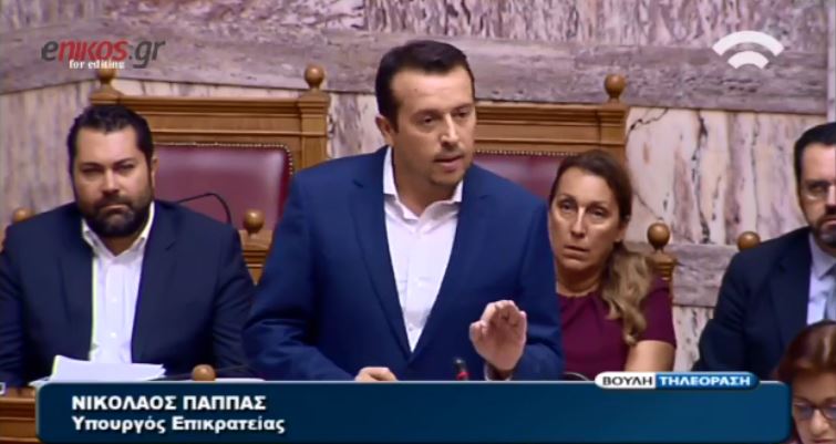 Η απάντηση του Παππά στον Φωτήλα για τις τηλεοπτικές άδειες – ΒΙΝΤΕΟ