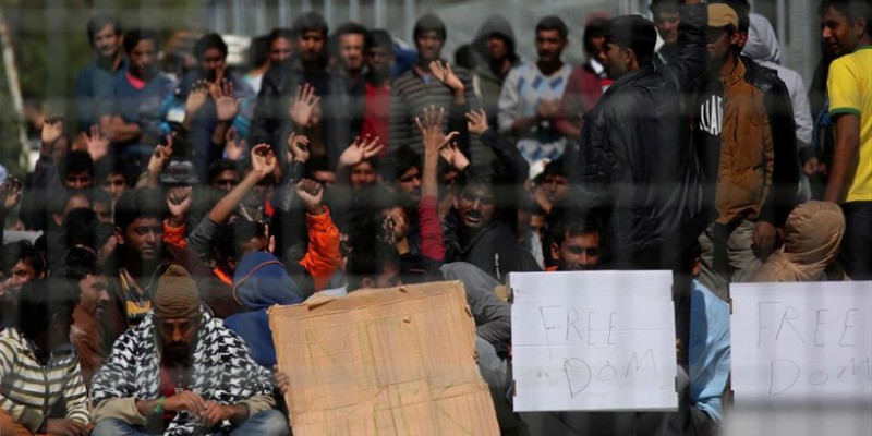 Σύσκεψη για τα επεισόδια με τους μετανάστες στη Λέσβο