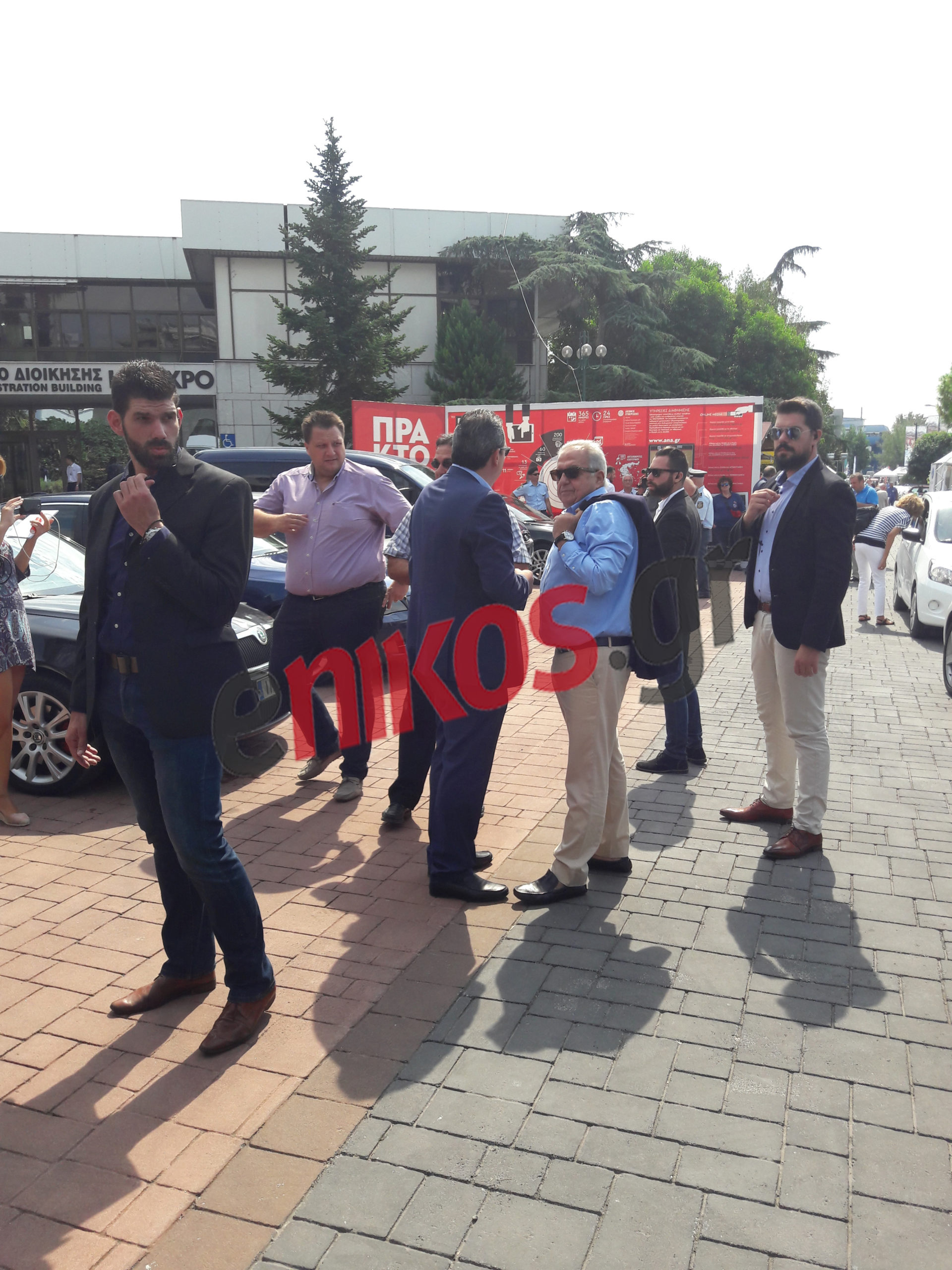 Ο Φλαμπουράρης με τον Φάμελλο στη ΔΕΘ – ΦΩΤΟ