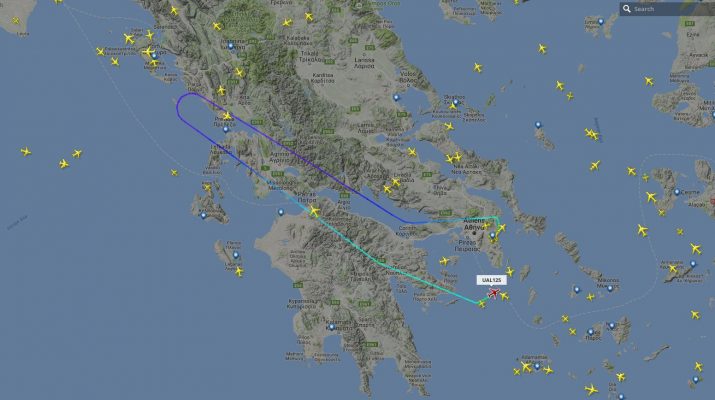Επιστρέφει εσπευσμένα στην Αθήνα πτήση που ταξίδευε για Νέα Υόρκη