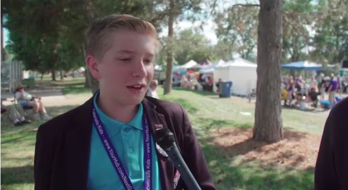 Ο 12χρονος μάνατζερ στην προεκλογική εκστρατεία του Τραμπ