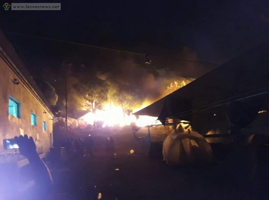 Συλλήψεις και προσαγωγές για τα επεισόδια στη Μόρια