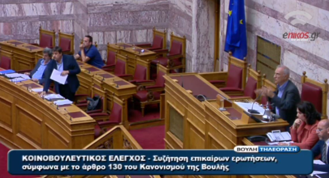 Η αυστηρή παρατήρηση του Βαρεμένου στον βουλευτή του Ποταμιού – ΒΙΝΤΕΟ