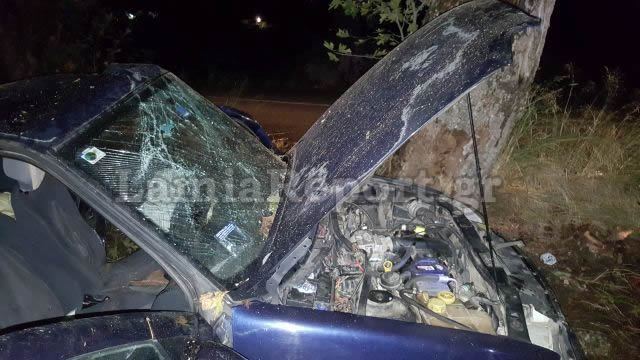 Θανατηφόρο τροχαίο στη Λαμία – ΦΩΤΟ