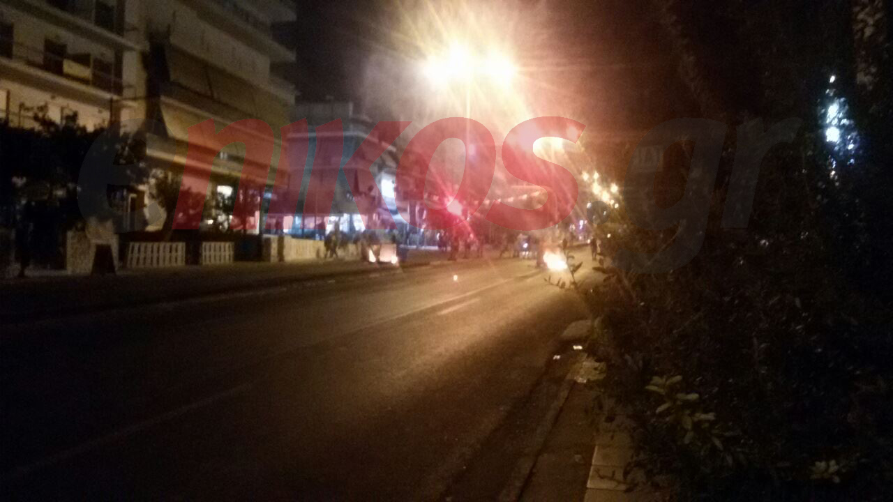 Επεισόδια στο Κερατσίνι – ΦΩΤΟ