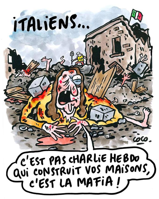 Με μήνυση απαντά ο δήμος Αματρίτσε στα σκίτσα του Charlie Hebdo – ΦΩΤΟ