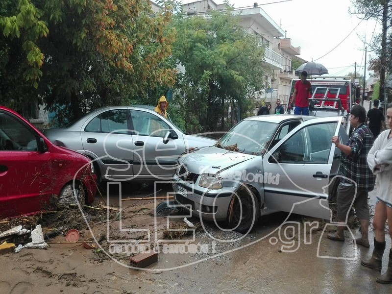 Το νερό δύο μηνών έπεσε σε μία ημέρα στην Θεσσαλονίκη