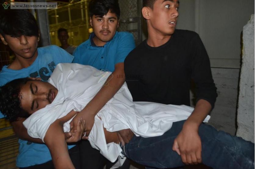 Άγριες συμπλοκές μεταναστών στο hot spot της Μόριας – ΦΩΤΟ