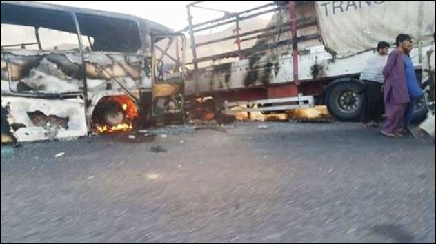 Σοκαριστικό τροχαίο με δεκάδες νεκρούς στο Αφγανιστάν